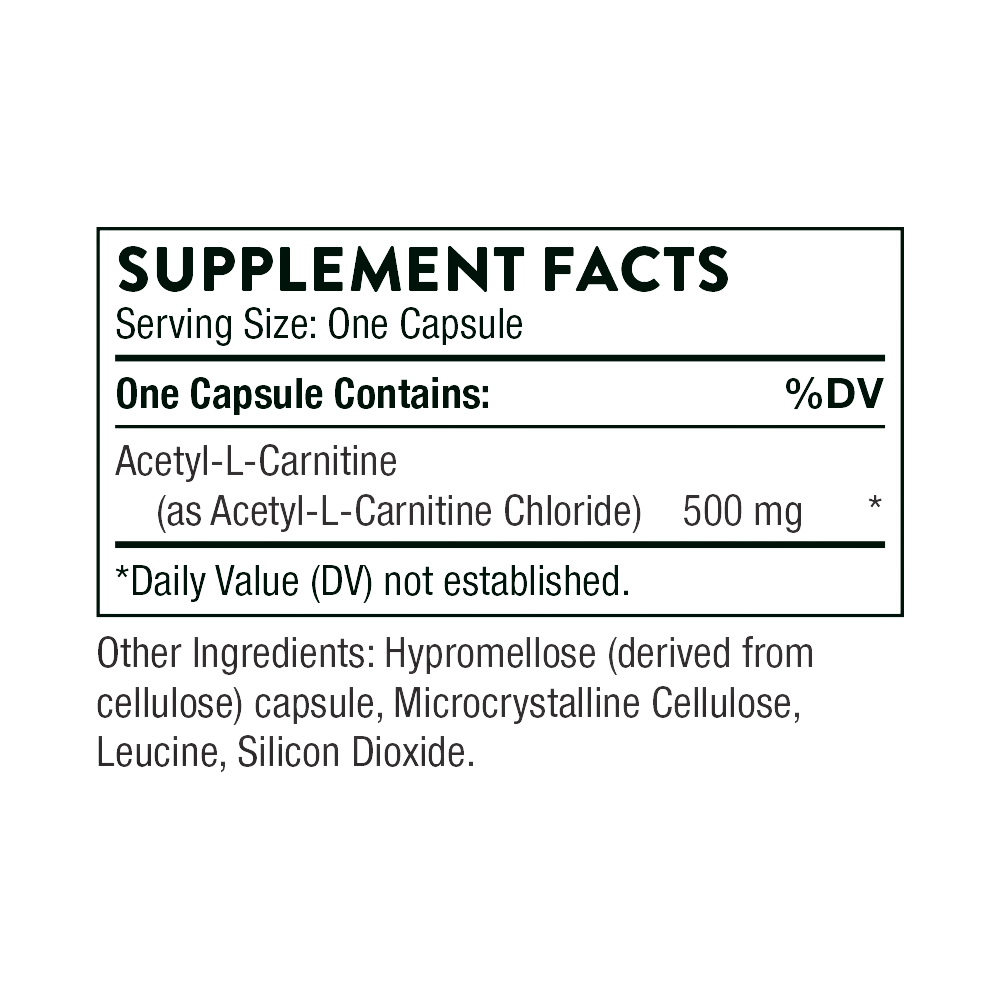 Thorne Acetyl-L-Carnitine (Formerly Carnityl) 60's