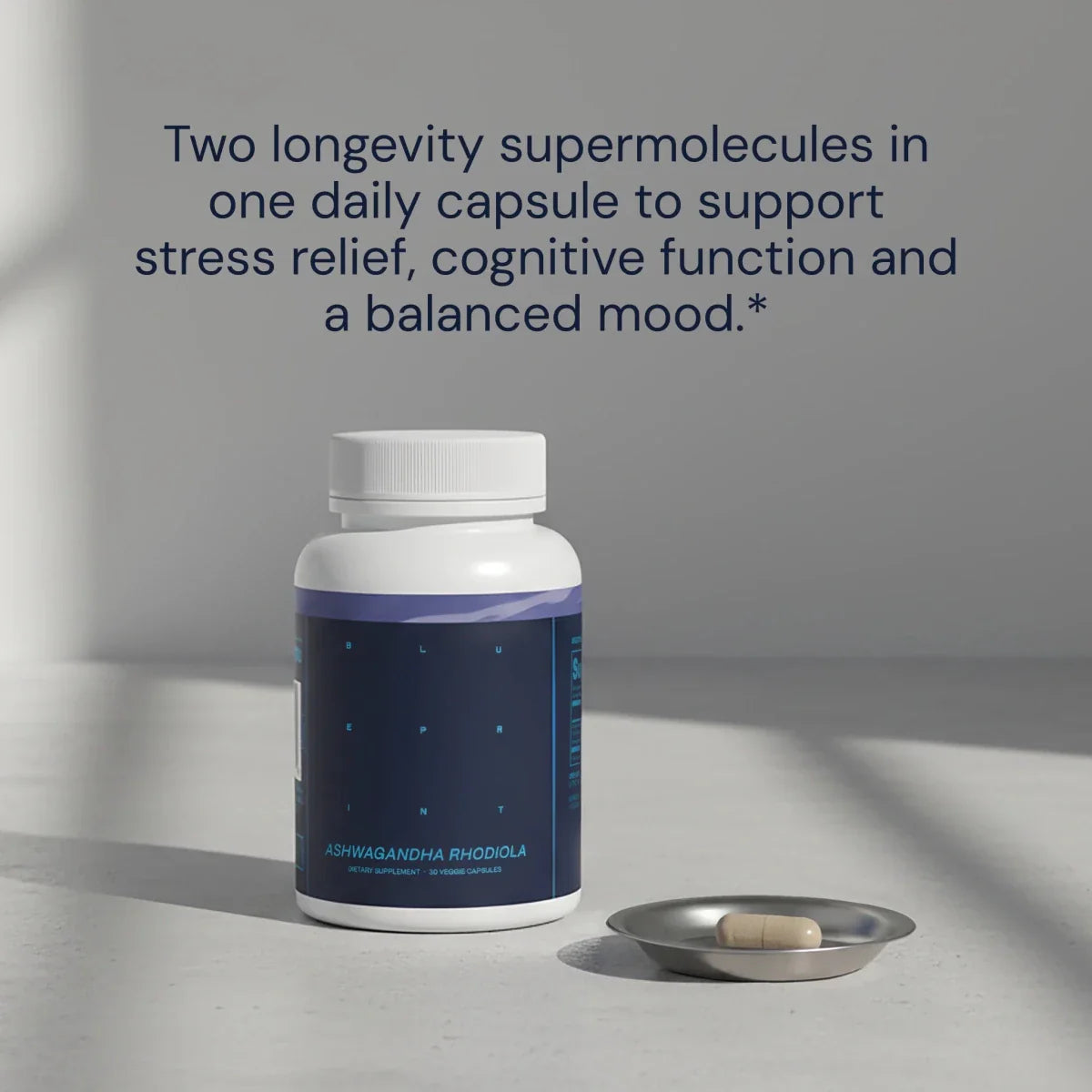 Blueprint Ashwagandha + Rhodiola
