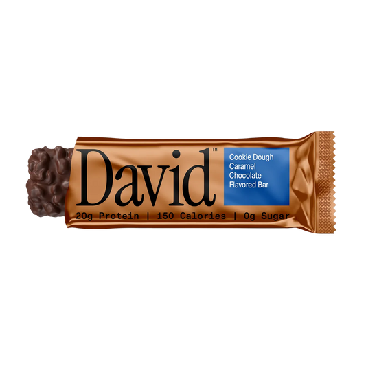 David Cookie Dough Caramel Chocolate