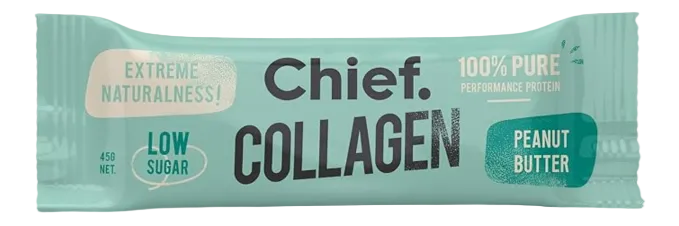 Chief. Collagen Bar Peanut Butter 45g