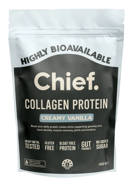 Chief. Nutrition Collagen Powder Vanilla 450g