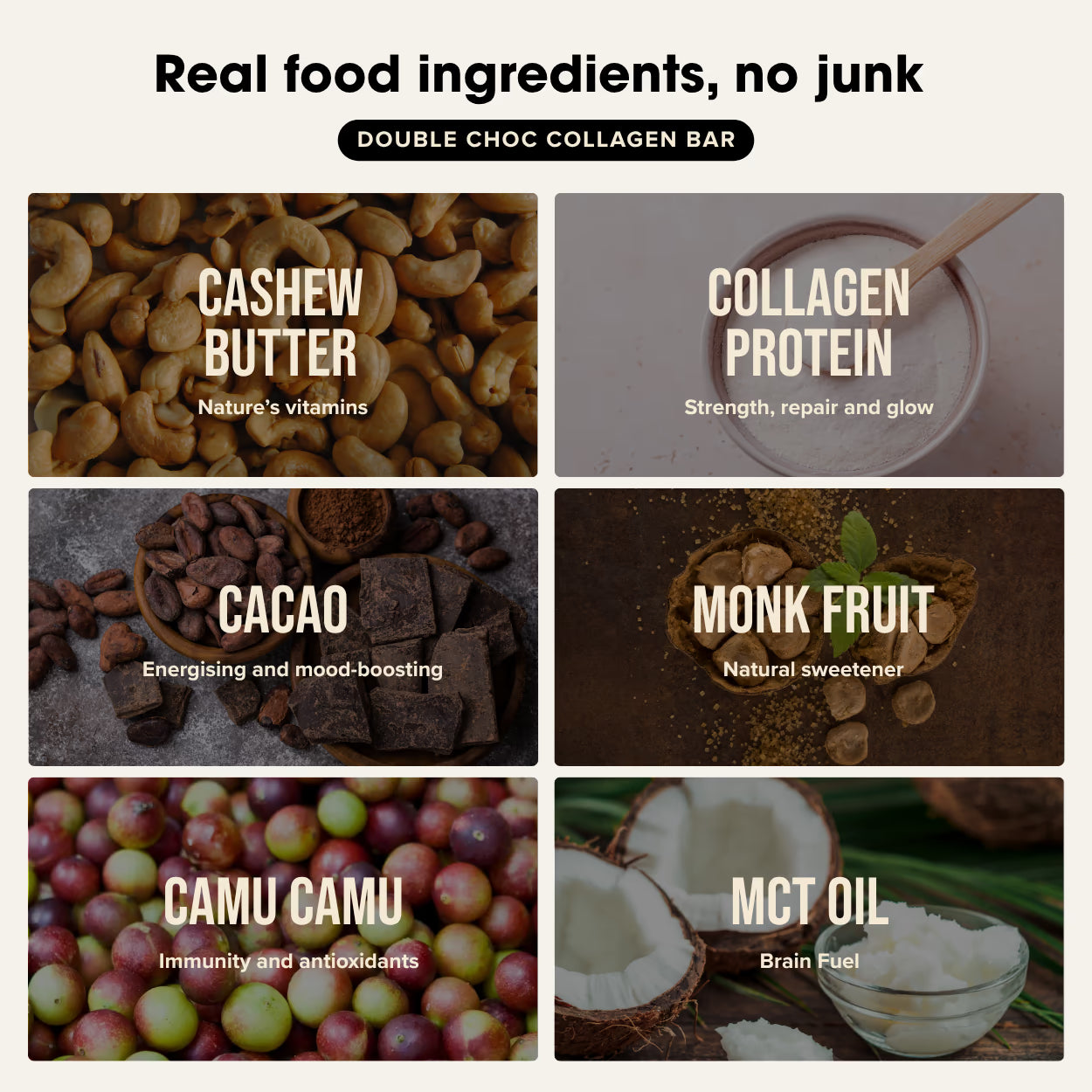 Chief. Collagen Bar Double Choc 45g