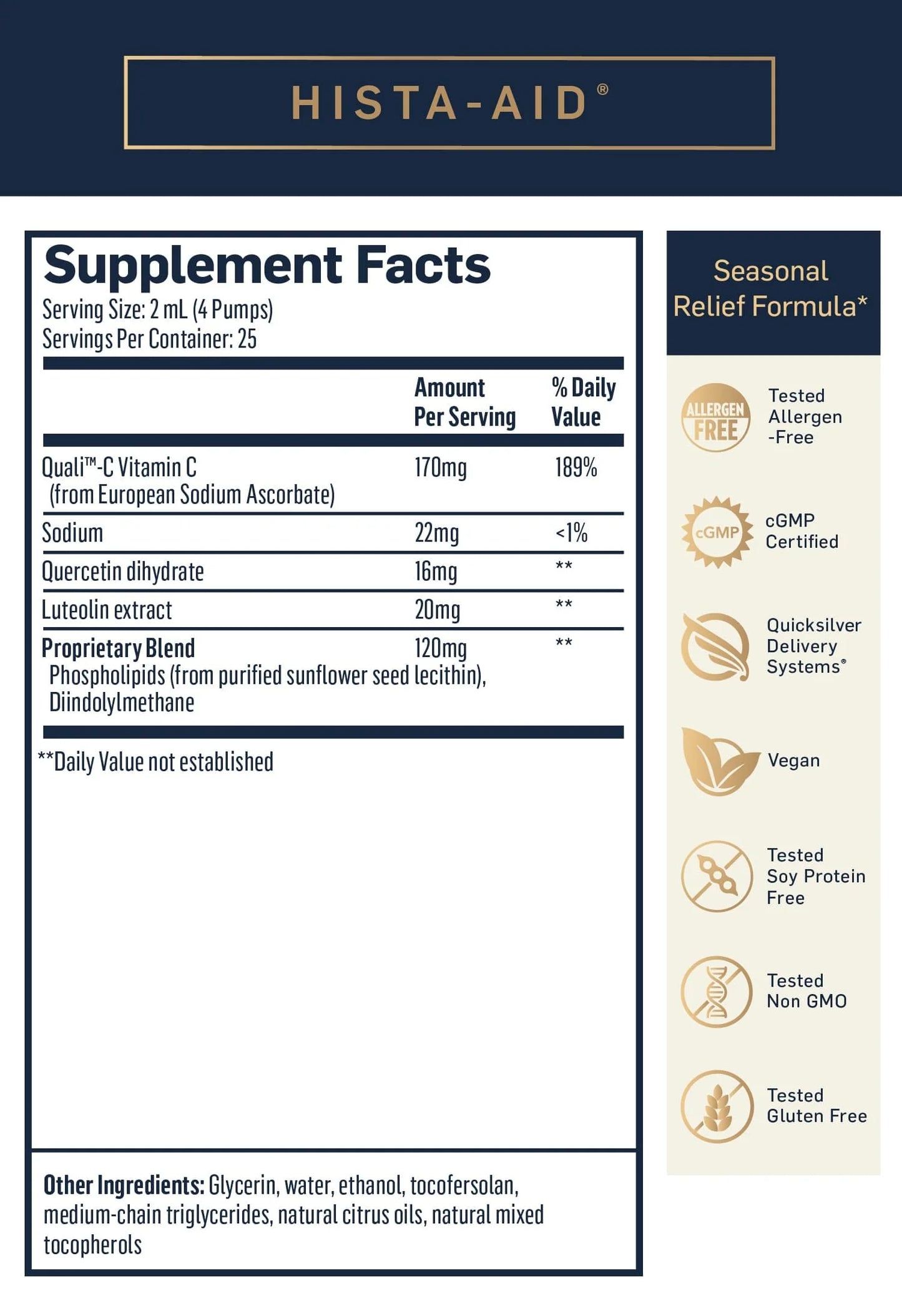 Quicksilver Scientific Hista-Aid®
