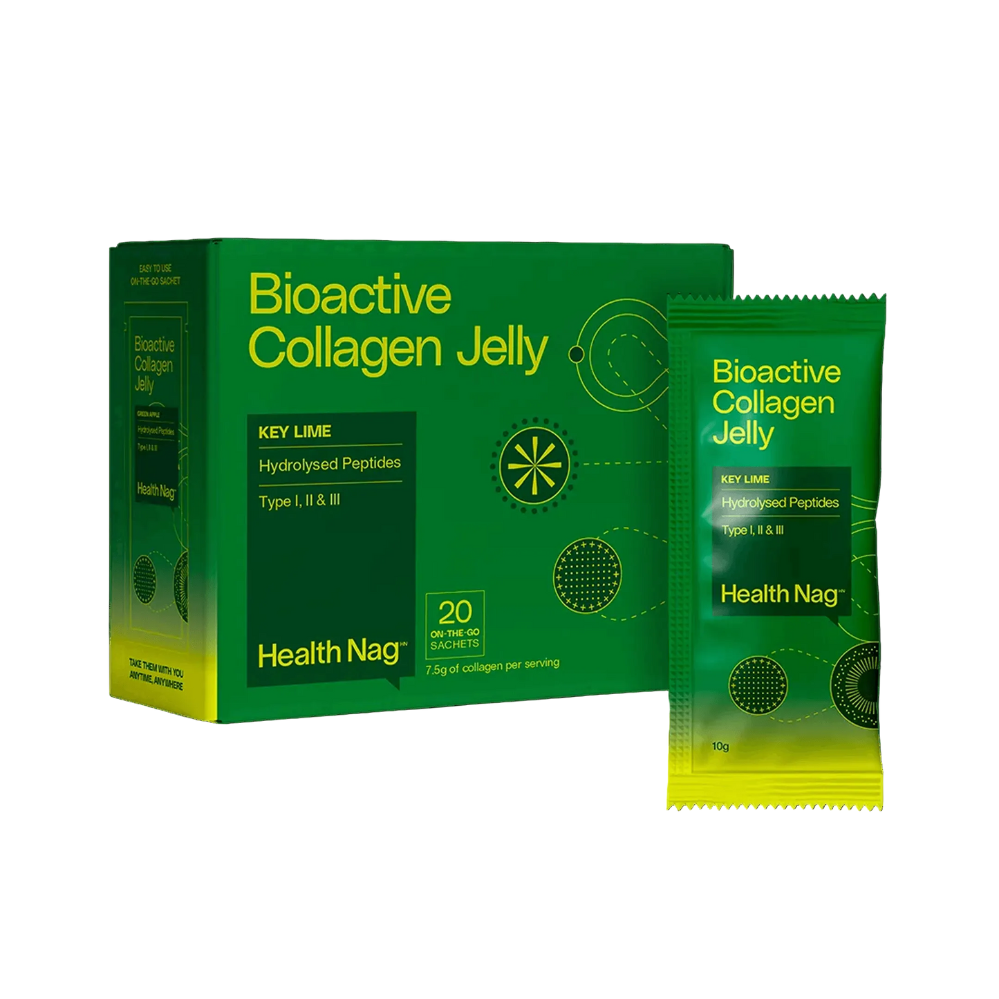 Bioactive Collagen Jelly Sachets – Key Lime