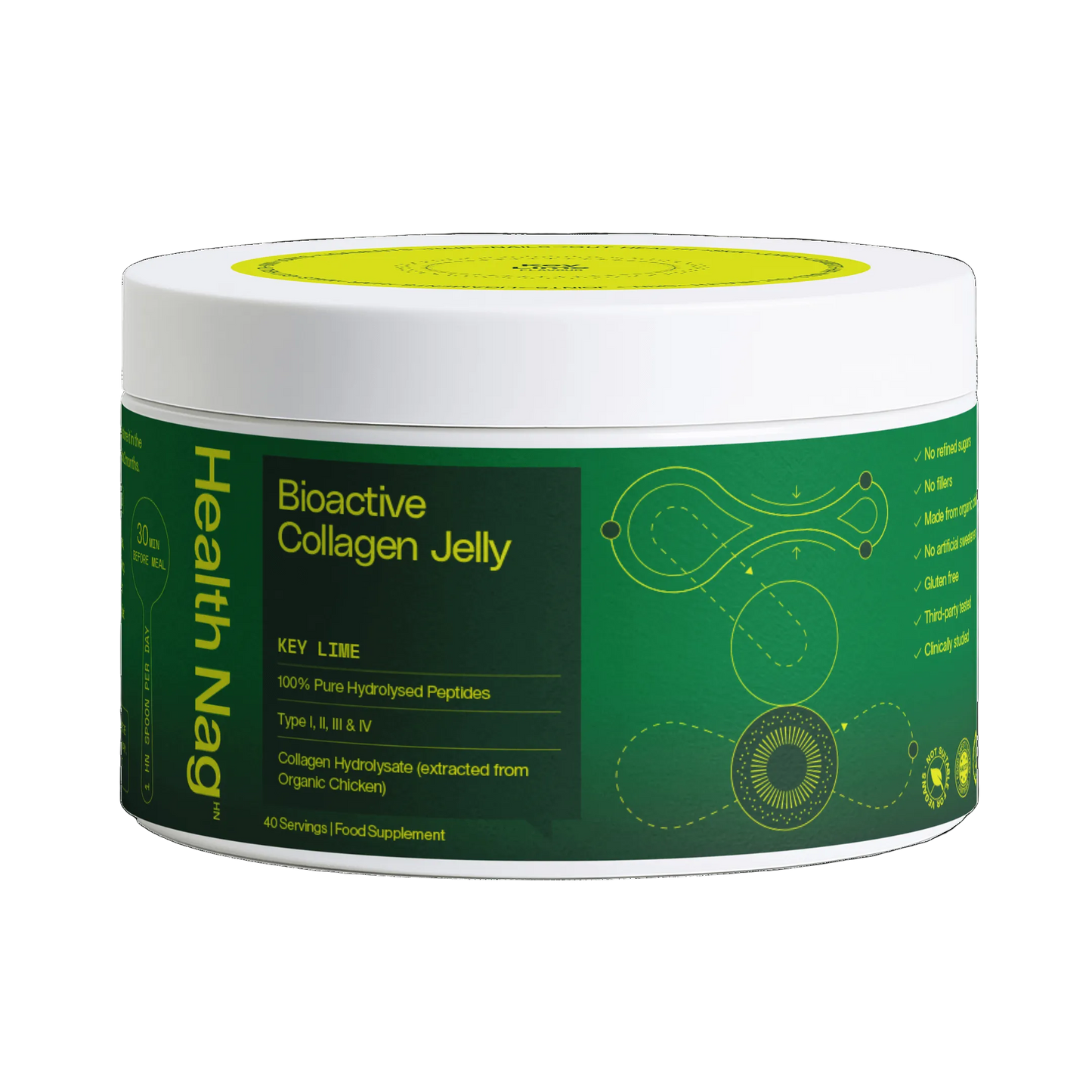 Bioactive Collagen Jelly Key Lime