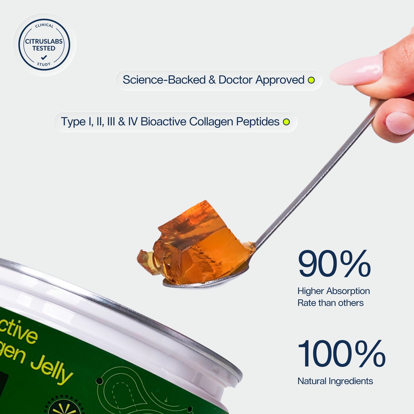 Bioactive Collagen Jelly Key Lime