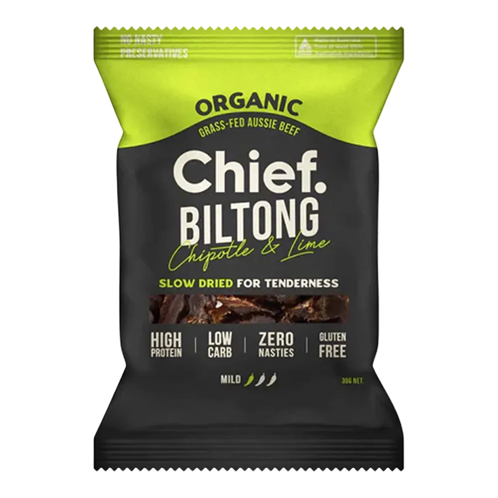 Chief. Chipotle & Lime Biltong 30g