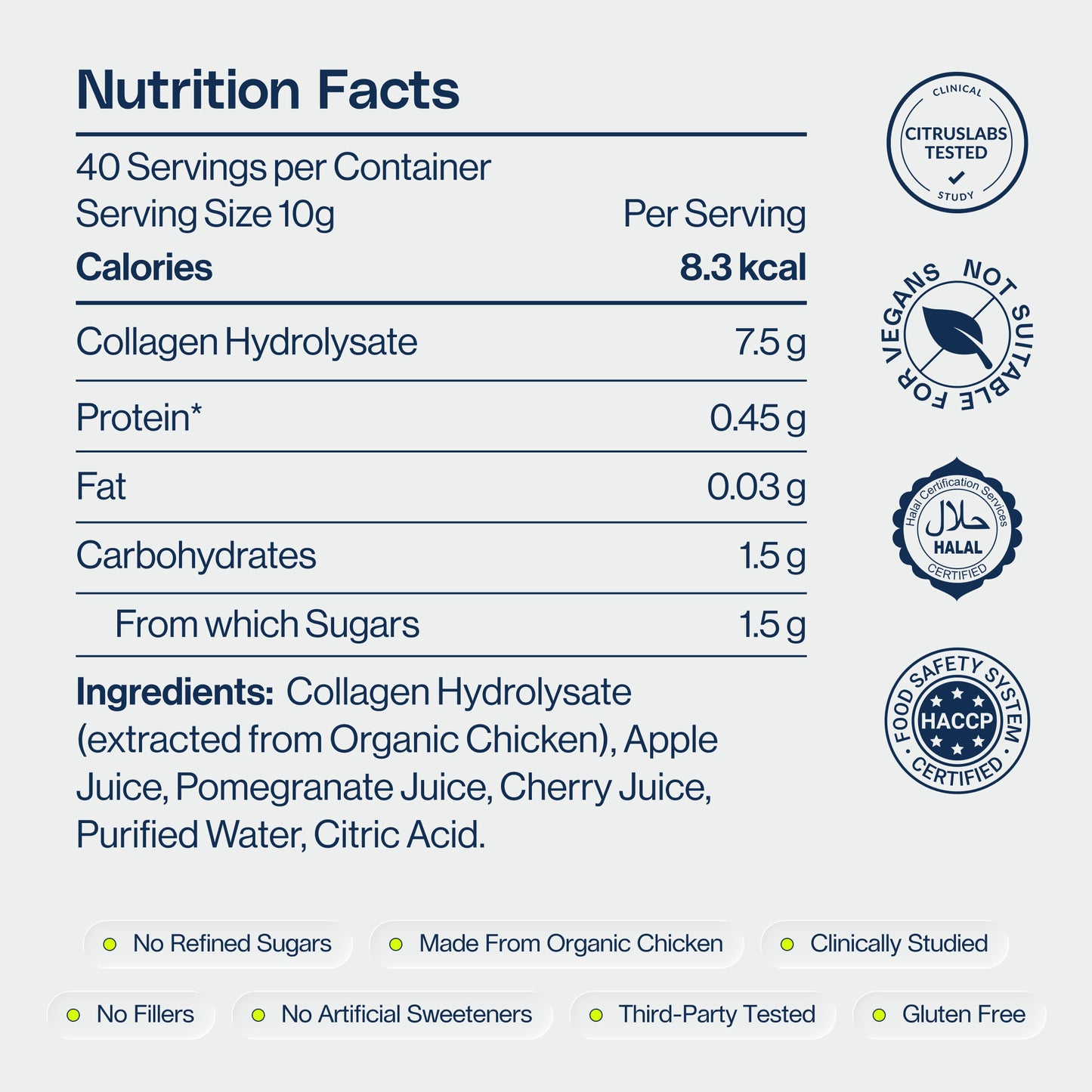 Bioactive Collagen Jelly Pomegranate