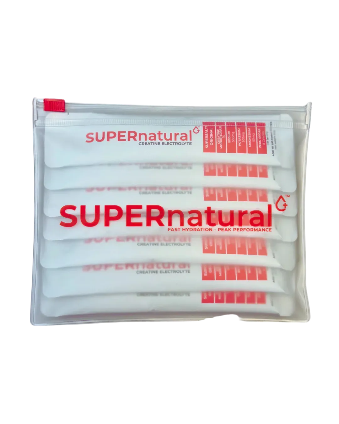 SUPERnatural+ Creatine Electrolytes - SUPERsalty Original (7-Pack)