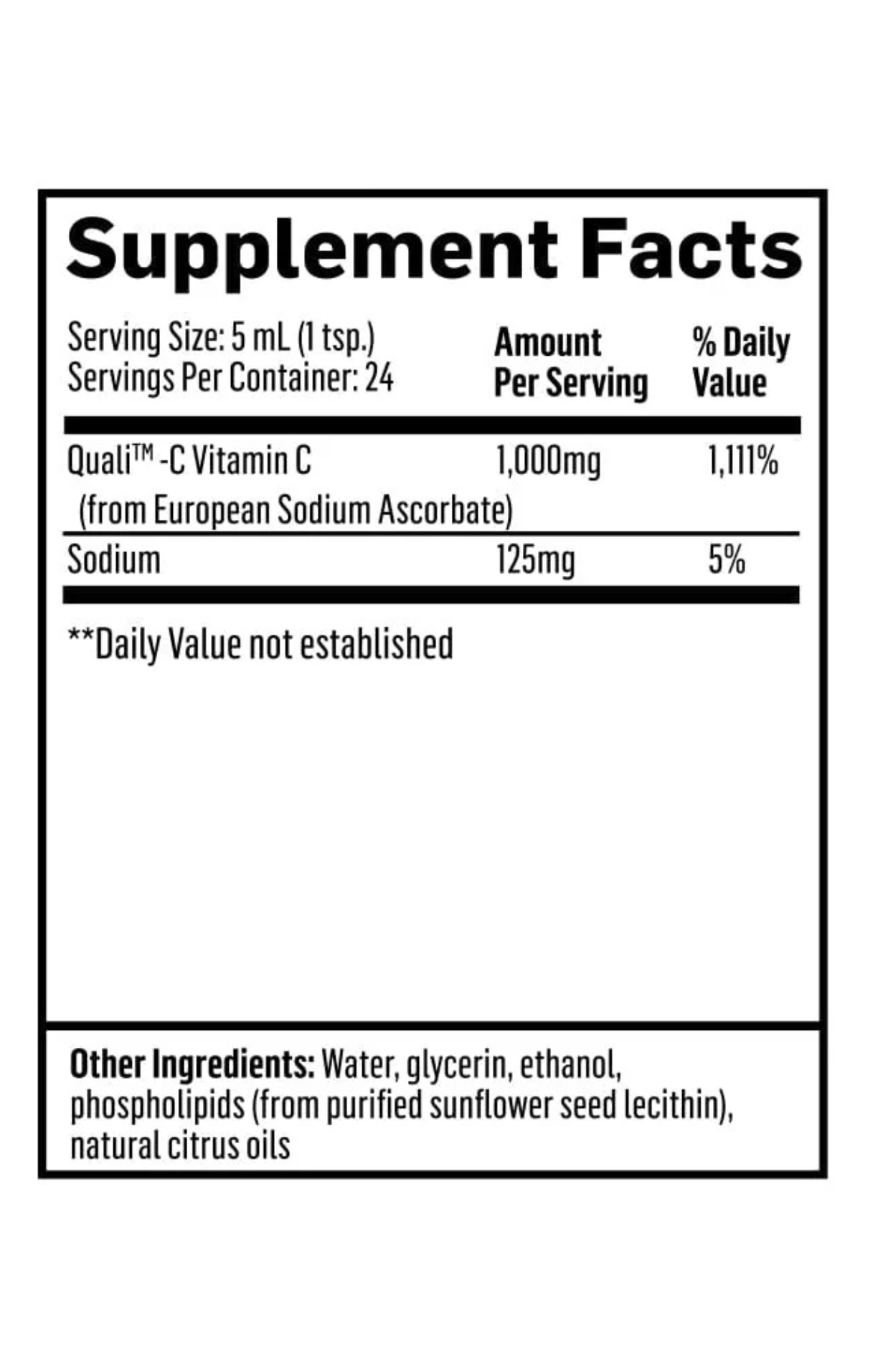 Quicksilver Scientific Liposomal Vitamin C