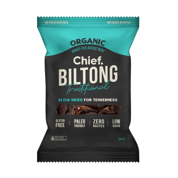Chief. Traditional Beef Biltong 30g