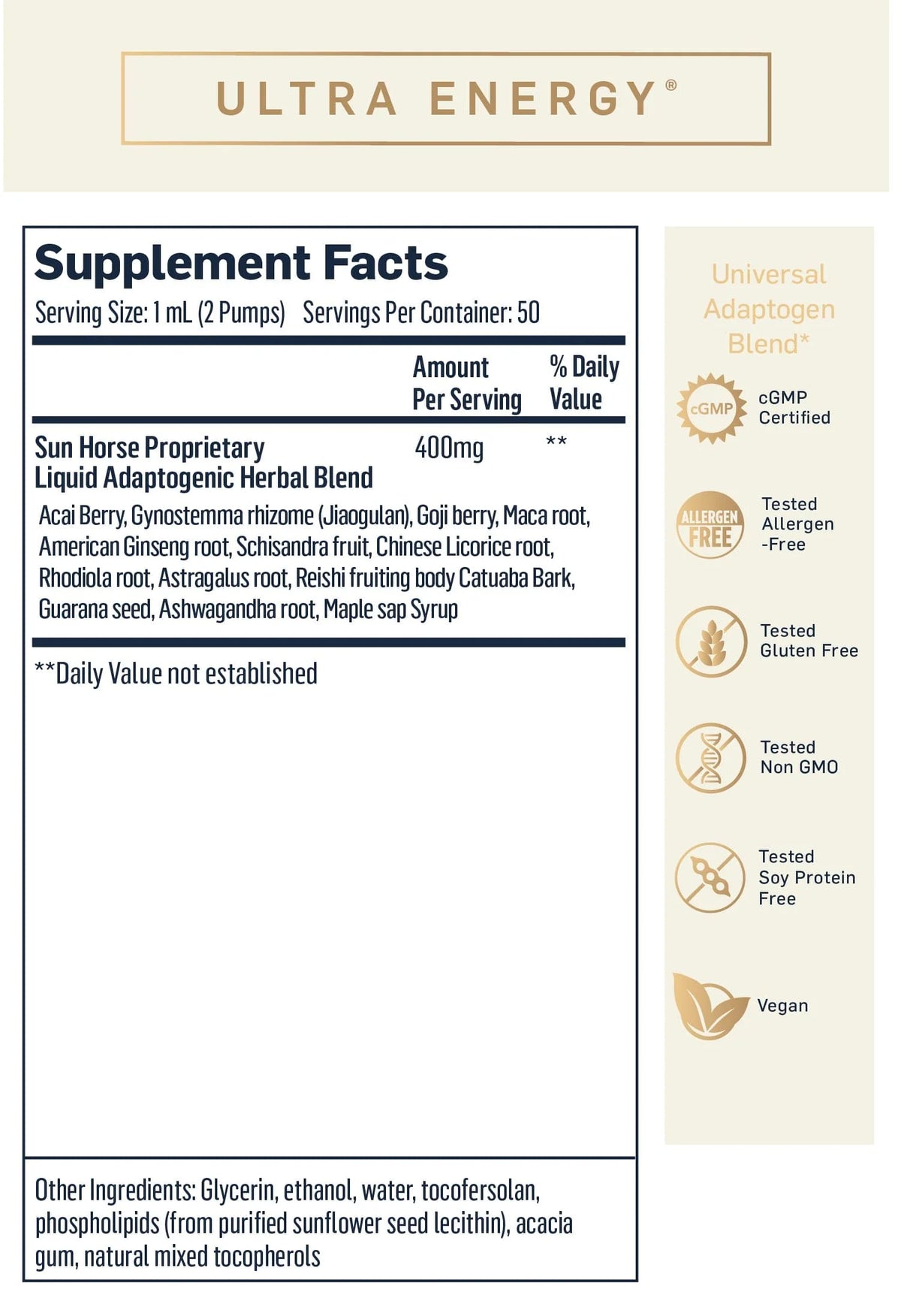 Quicksilver Scientific Ultra Energy® Bonasana Health