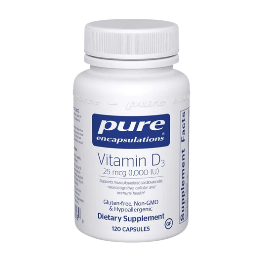 PURE Vitamin D3 1,000 i.u. 120's