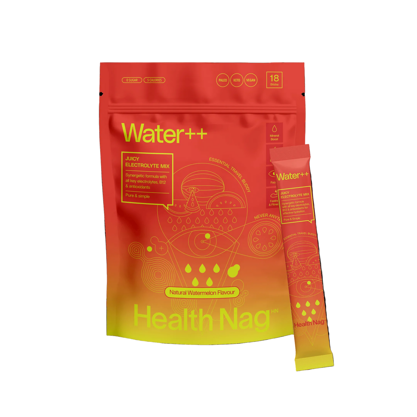 Water ++ Juicy Watermelon Electrolyte Drink