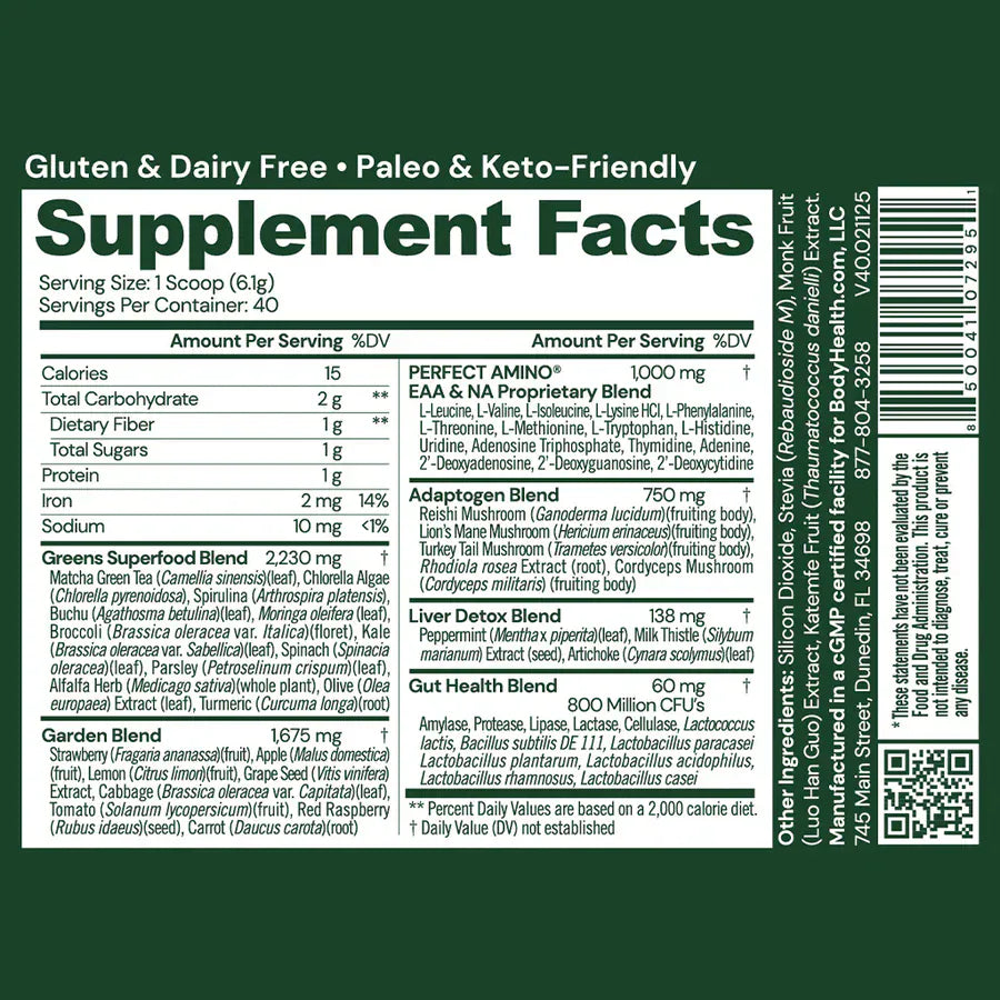 BodyHealth GREENS Bonasana Health