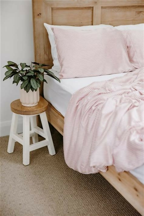 NakedLab Bamboo Duvet Cover (Stripe) - King